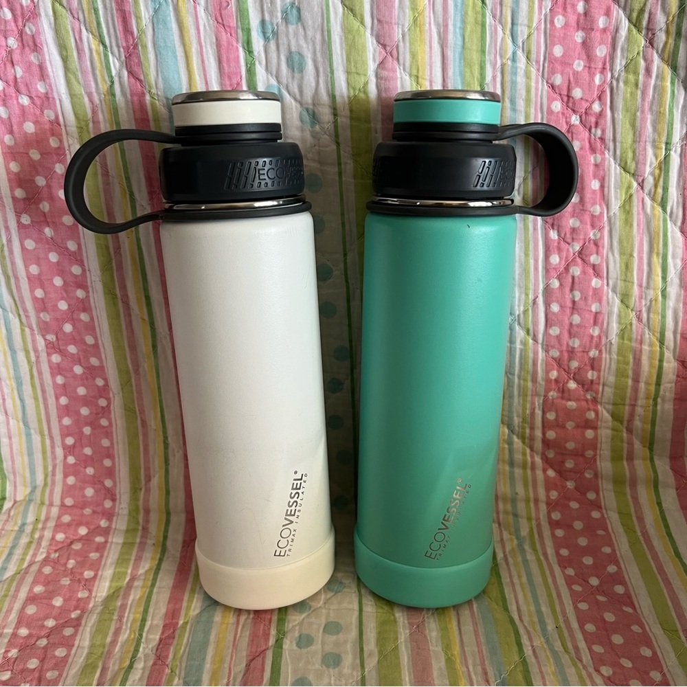 EcoVessel Boulder Insulated Stainless Steel Water Bottle - 20oz - 2 Count